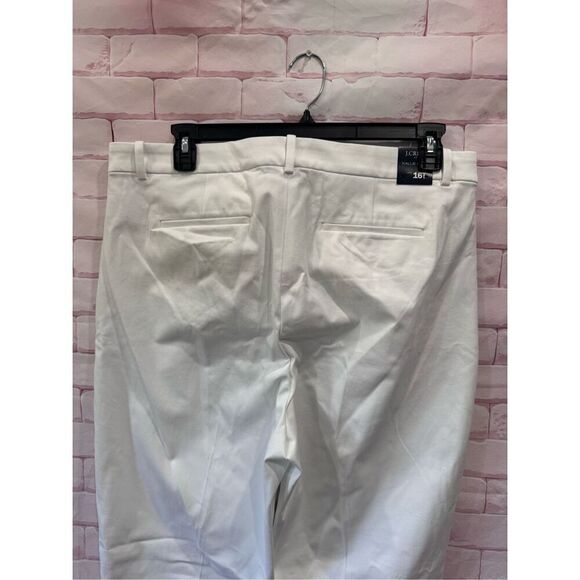 J Crew Kallie dress Pant white size 16t - Picture 5 of 8